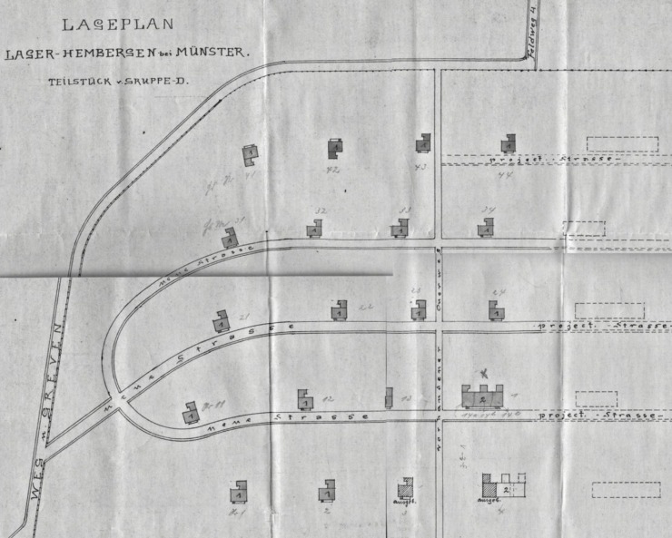 1925: So wurden allerdings die  Stra&szlig;en nicht angelegt.
