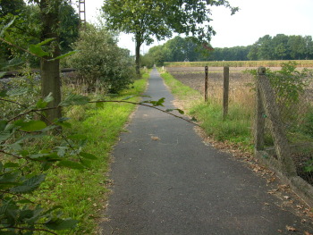 2008, am Bahndamm